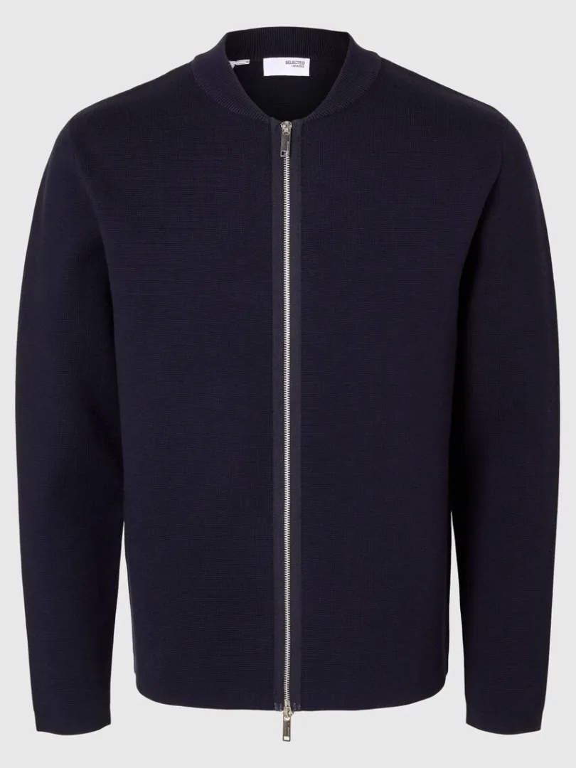 afslappet_cardigan_med_ly_4.webp Strik>SELECTED AFSLAPPET CARDIGAN MED LYNLÅS Blue