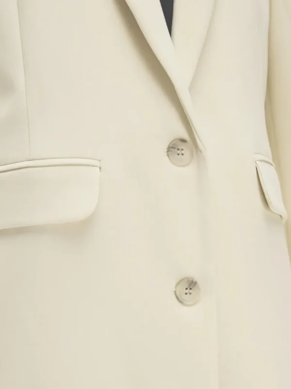 Jakkesæt & Blazers>SELECTED AFSLAPPET PASFORM BLAZER Beige