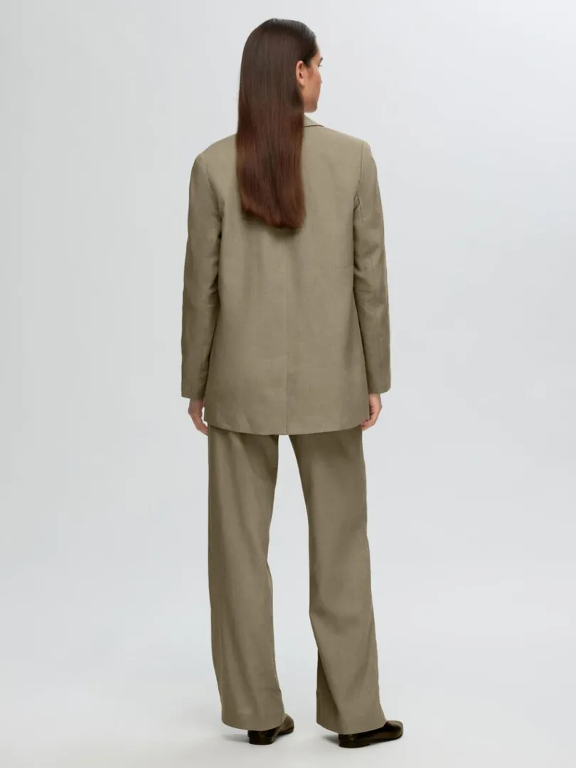 afslappet_pasform_blazer_4-3.webp Jakkesæt & Blazers>SELECTED AFSLAPPET PASFORM BLAZER Green