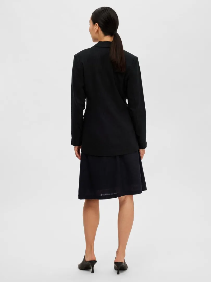 afslappet_pasform_blazer_4-7.webp Jakkesæt & Blazers>SELECTED AFSLAPPET PASFORM BLAZER Black