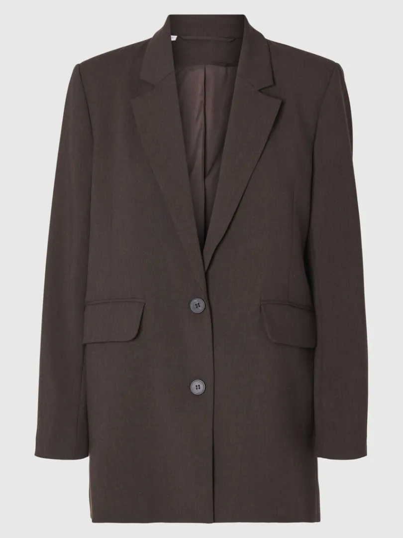 afslappet_pasform_blazer_5-1.webp Jakkesæt & Blazers>SELECTED AFSLAPPET PASFORM BLAZER Brown