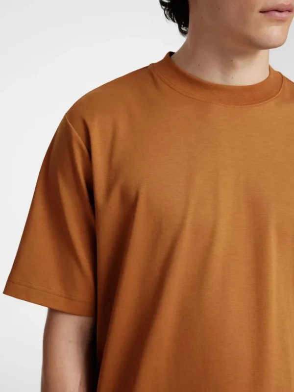 T-shirts>SELECTED AFSLAPPET PASFORM T-SHIRT Orange