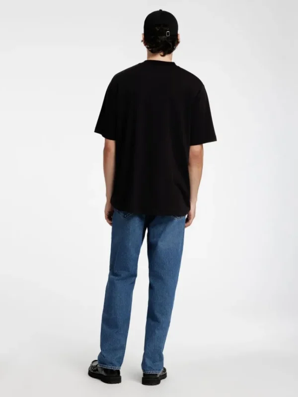 T-shirts>SELECTED AFSLAPPET PASFORM T-SHIRT Black