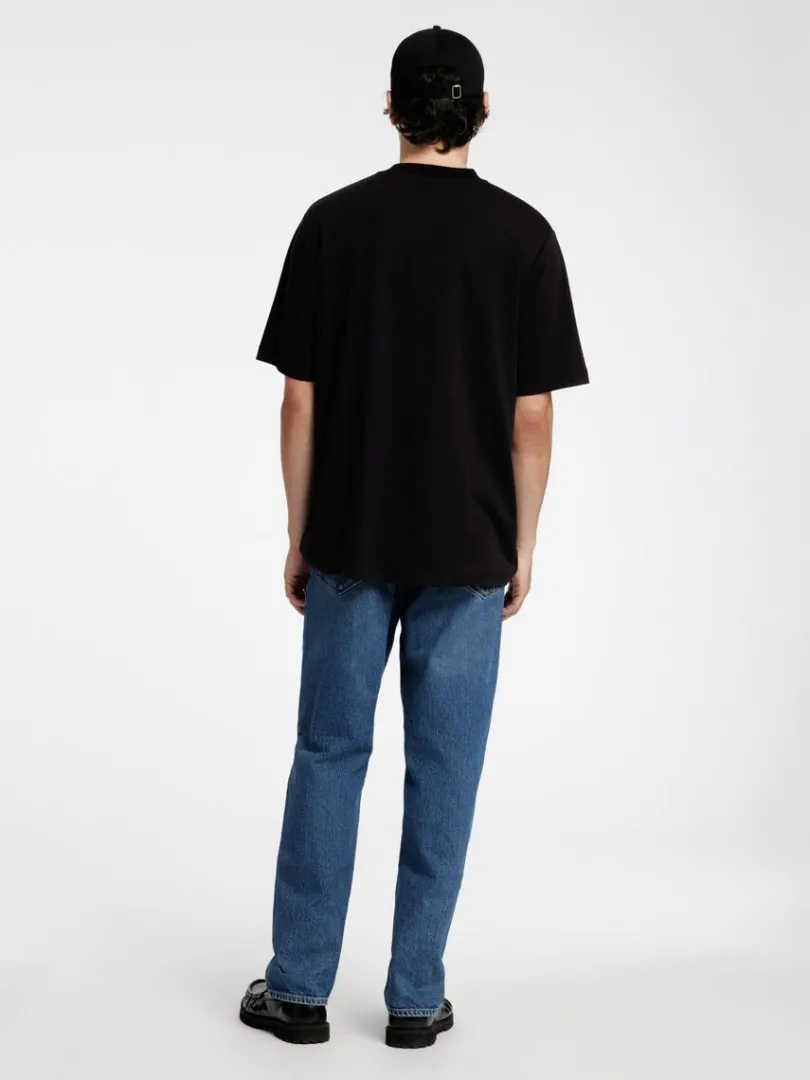 afslappet_pasform_tshirt_4-2.webp T-shirts>SELECTED AFSLAPPET PASFORM T-SHIRT Black