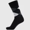 Strømper>SELECTED ARGYLE STRØMPER Black
