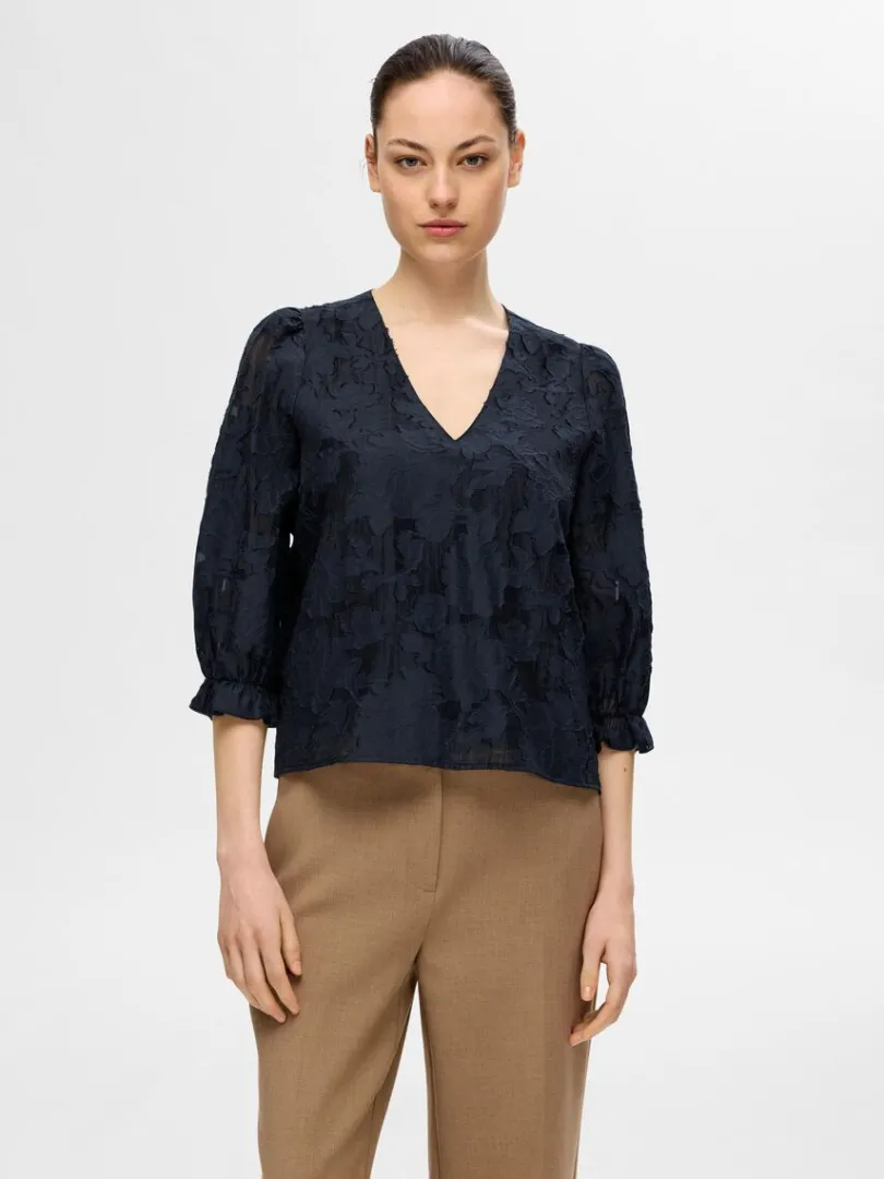 blomsterprintet_bluse_0-2.webp Toppe Og Bluser>SELECTED BLOMSTERPRINTET BLUSE Blue