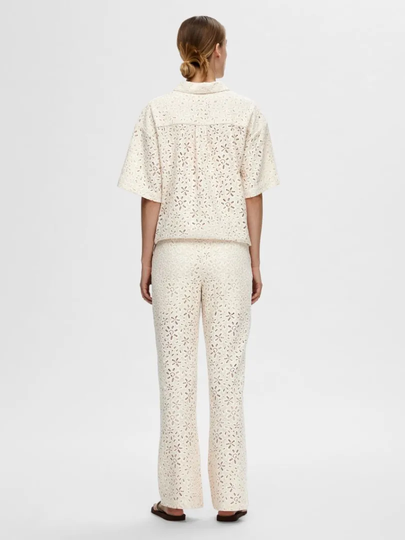 blonde_bukser_4.webp Bukser | Jakkesæt & Blazers>SELECTED BLONDE BUKSER Beige