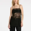 Toppe Og Bluser>SELECTED BLONDE CAMISOLE Black