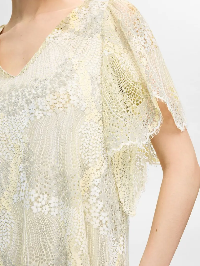 blonde_kort_kjole_3.webp Kjoler>SELECTED BLONDE KORT KJOLE Yellow