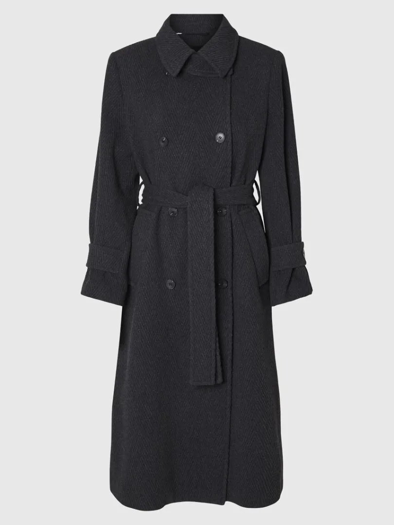blte_trenchcoat_5.webp Overtøj>SELECTED BÆLTE- TRENCHCOAT Grey