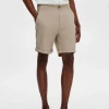 Shorts>SELECTED BOMULD CHINOSHORTS Beige