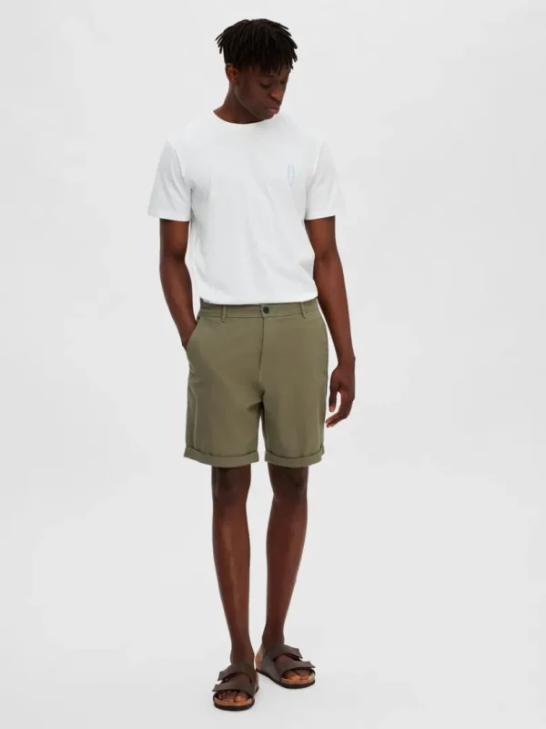Shorts>SELECTED BOMULD CHINOSHORTS Green
