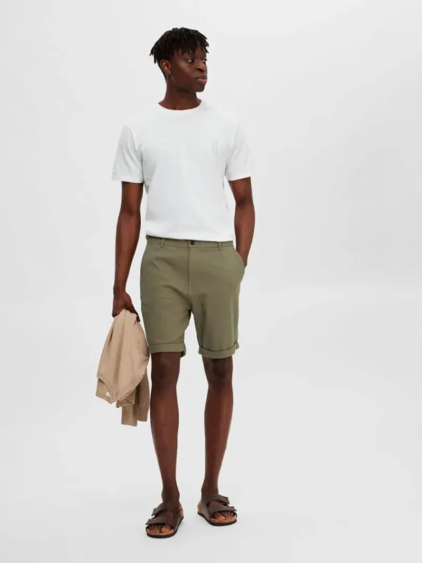 Shorts>SELECTED BOMULD CHINOSHORTS Green