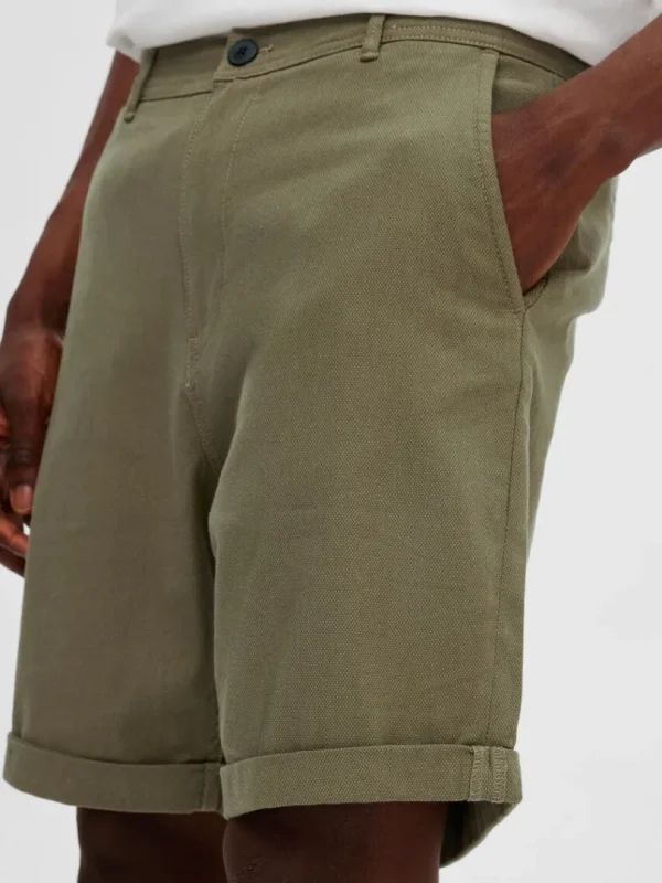 Shorts>SELECTED BOMULD CHINOSHORTS Green