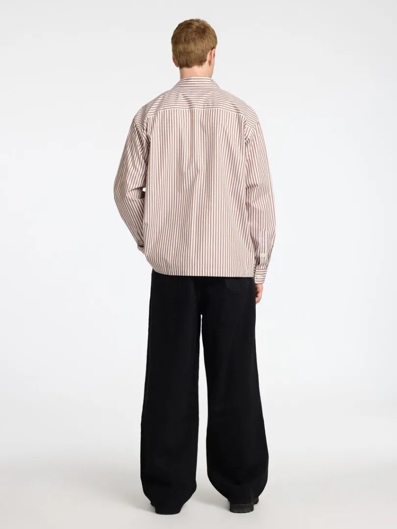 bomuld_overshirt_1.webp Skjorter | Overtøj>SELECTED 100% BOMULD OVERSHIRT Brown