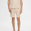 Shorts>SELECTED BOMULD SHORTS Beige