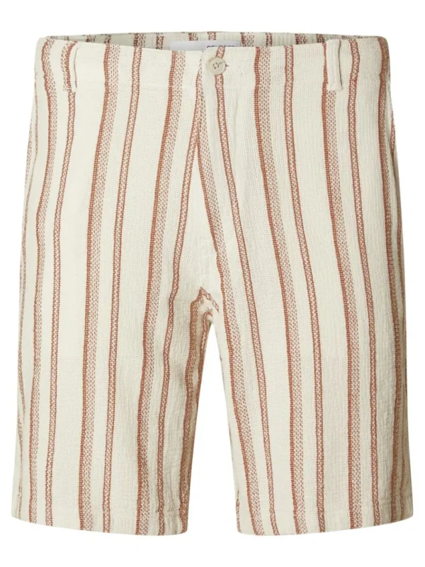 Shorts>SELECTED BOMULD SHORTS Beige