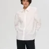 Skjorter>SELECTED 100% BOMULD SKJORTE White