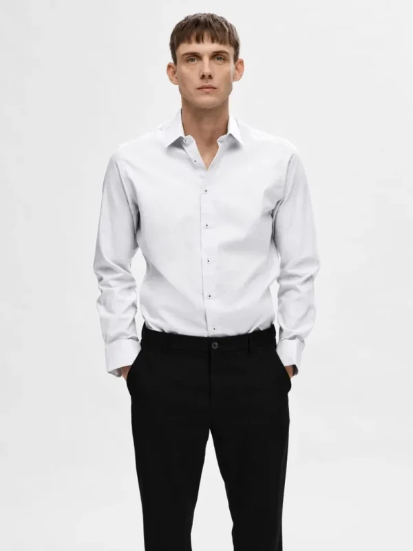 Skjorter>SELECTED BOMULD SKJORTE White