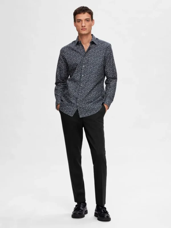 Skjorter>SELECTED BOMULD SKJORTE Blue