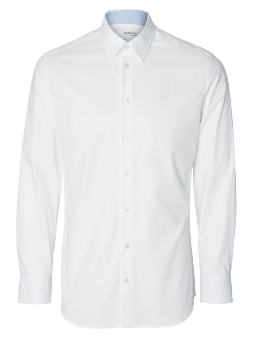 bomuld_skjorte_4-6.webp Skjorter>SELECTED BOMULD SKJORTE White