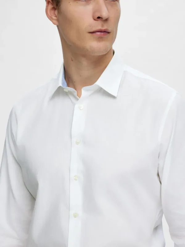 Skjorter>SELECTED BOMULD SKJORTE White