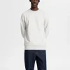 Hættetrøjer & Sweatshirts>SELECTED 100% BOMULD SWEATSHIRT Grey