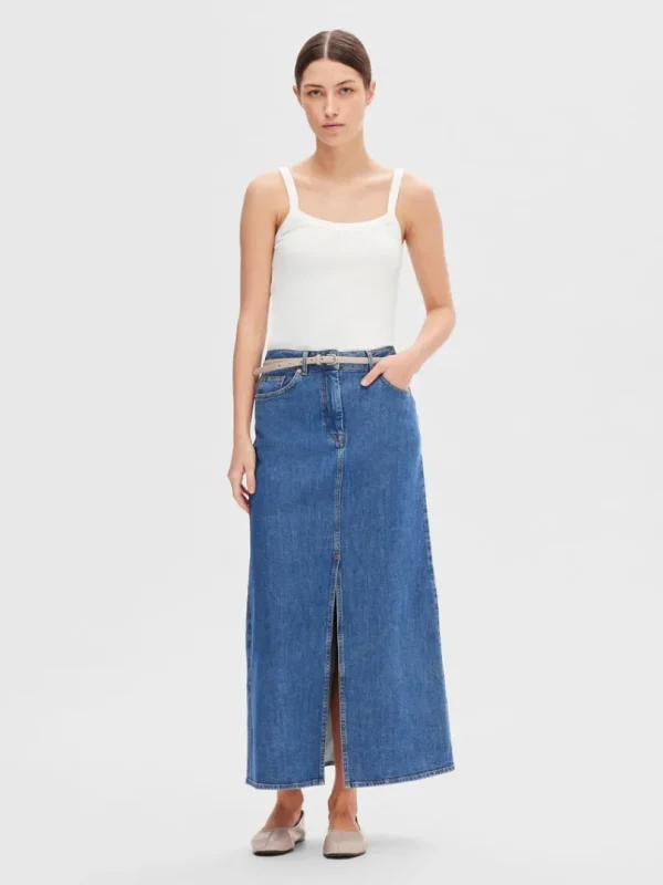 Toppe Og Bluser>SELECTED BOMULD TANKTOP White