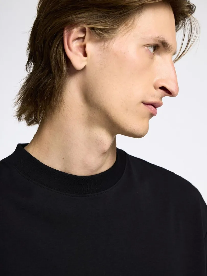 bomuld_top_med_lange_rme_3.webp T-shirts>SELECTED 100% BOMULD TOP MED LANGE ÆRMER Black