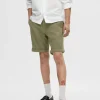 Shorts>SELECTED BOMULDSFLEX SHORTS Green