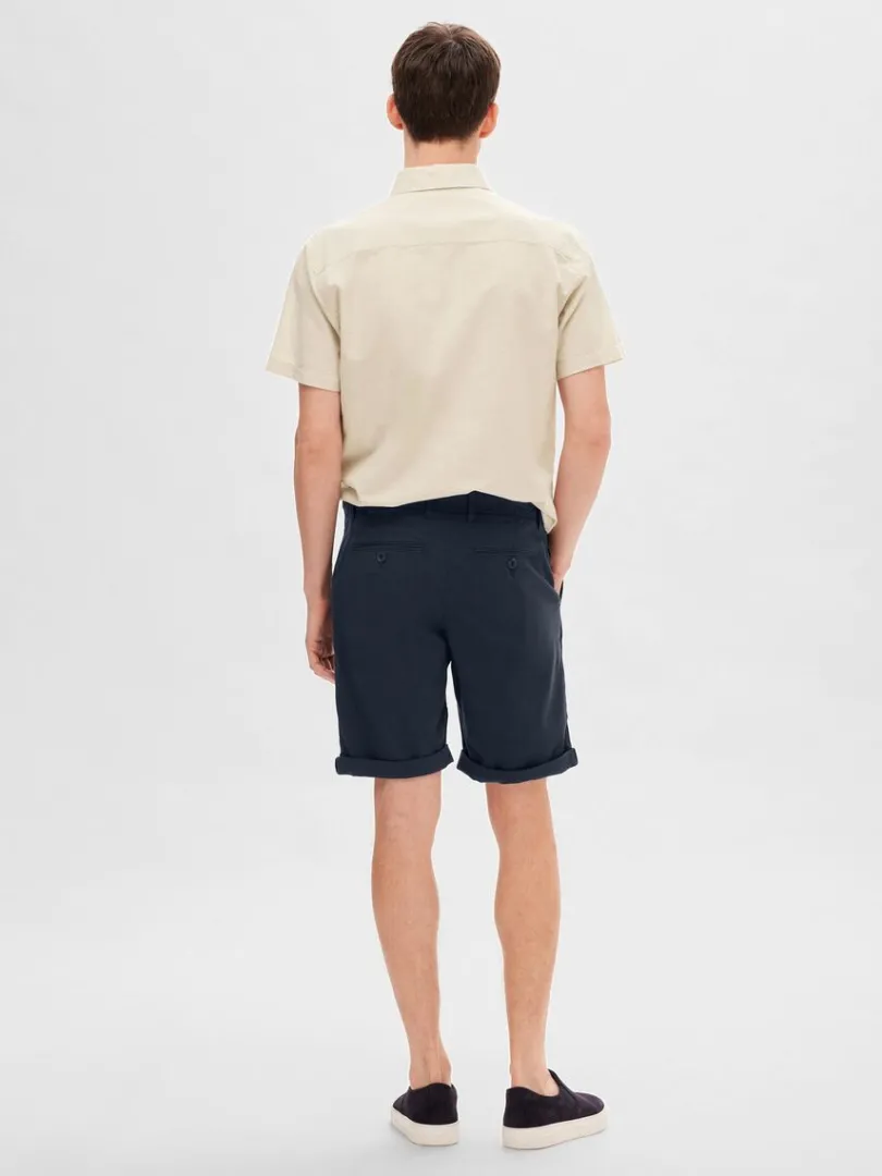 bomuldsflex_shorts_1-1.webp Shorts>SELECTED BOMULDSFLEX SHORTS Blue