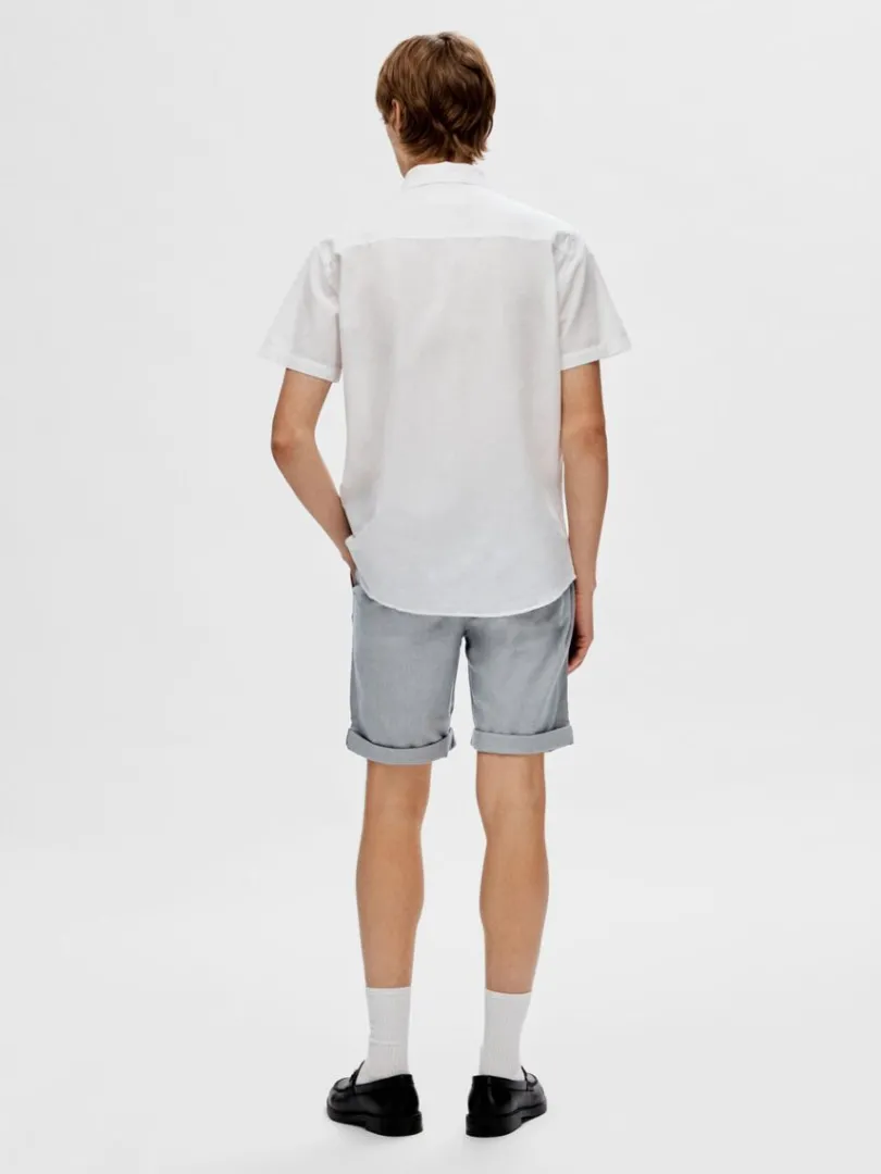 bomuldsflex_shorts_1-2.webp Shorts>SELECTED BOMULDSFLEX SHORTS Blue