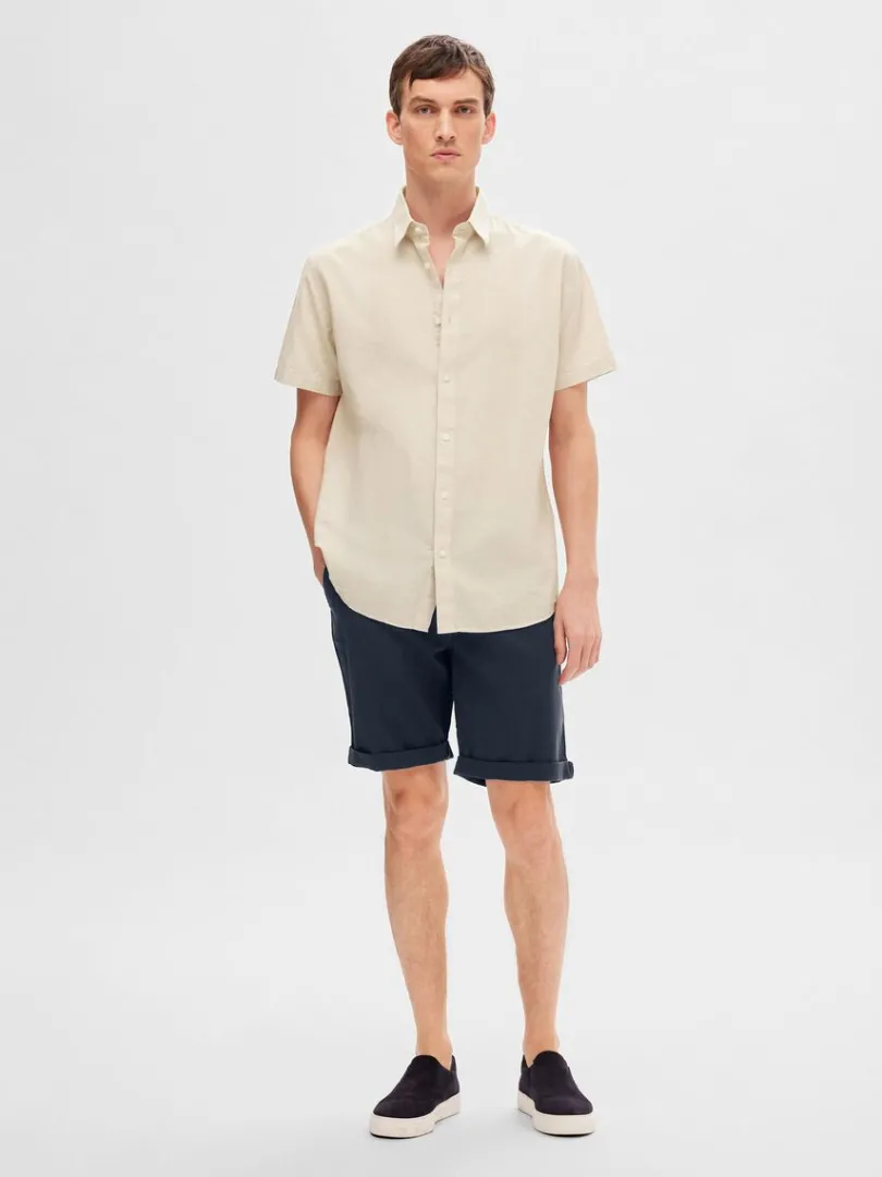 bomuldsflex_shorts_2-1.webp Shorts>SELECTED BOMULDSFLEX SHORTS Blue