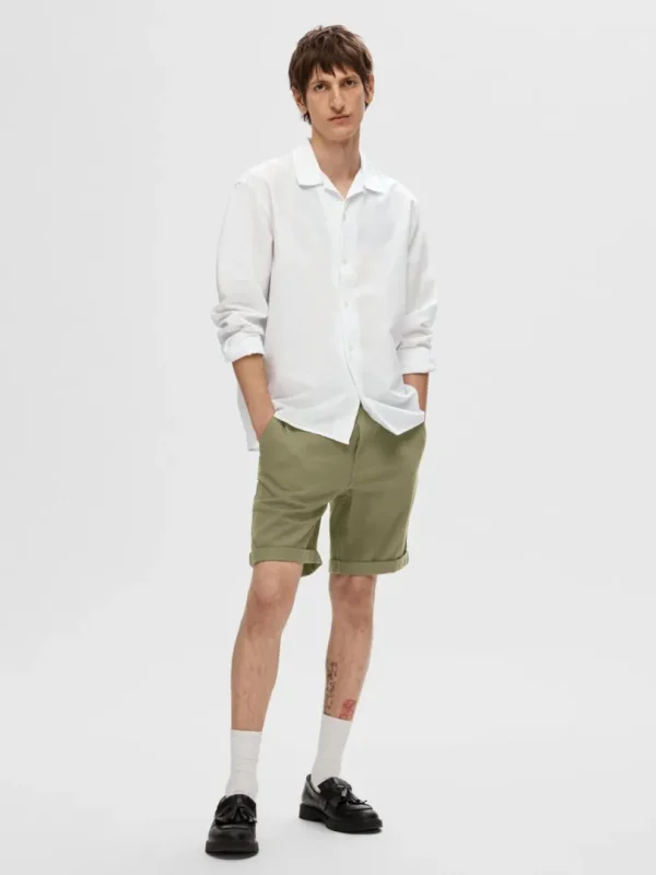 Shorts>SELECTED BOMULDSFLEX SHORTS Green
