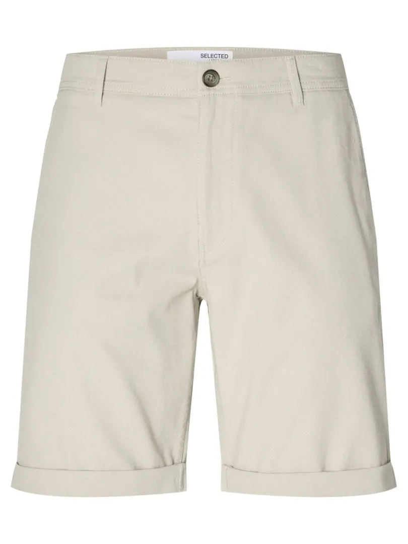 bomuldsflex_shorts_3.webp Shorts>SELECTED BOMULDSFLEX SHORTS Beige