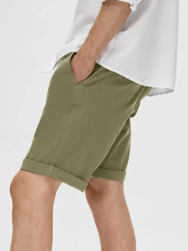 Shorts>SELECTED BOMULDSFLEX SHORTS Green