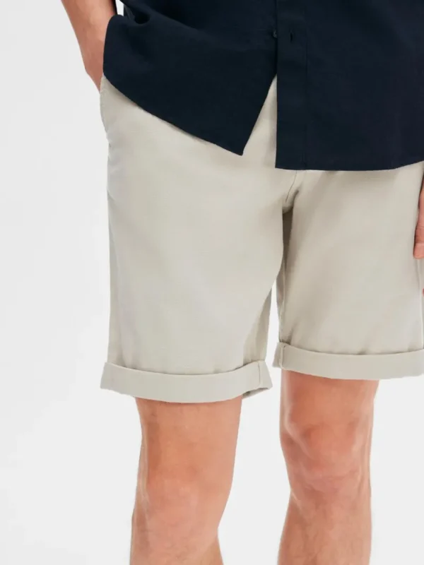 Shorts>SELECTED BOMULDSFLEX SHORTS Beige
