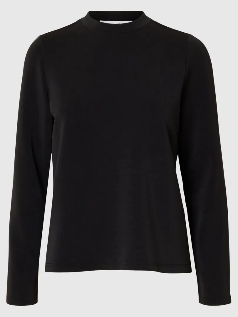 boxy_fit_langrmet_tshirt_5-1.webp T-shirts>SELECTED BOXY FIT LANGÆRMET T-SHIRT Black