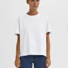 T-shirts>SELECTED BOXY T-SHIRT White