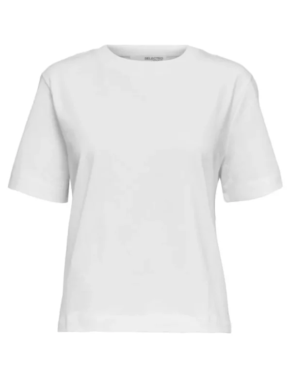 T-shirts>SELECTED BOXY T-SHIRT White