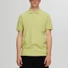 Poloer>SELECTED BRODERET POLO Green