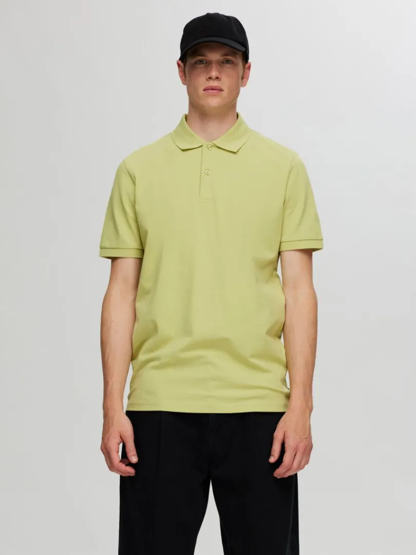 broderet_polo_0.webp Poloer>SELECTED BRODERET POLO Green