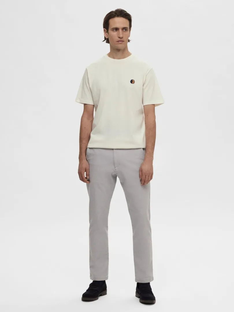 broderet_tshirt_1-2.webp T-shirts>SELECTED BRODERET T-SHIRT White