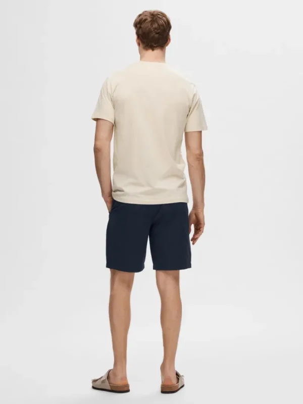 T-shirts>SELECTED BRODERET T-SHIRT Beige