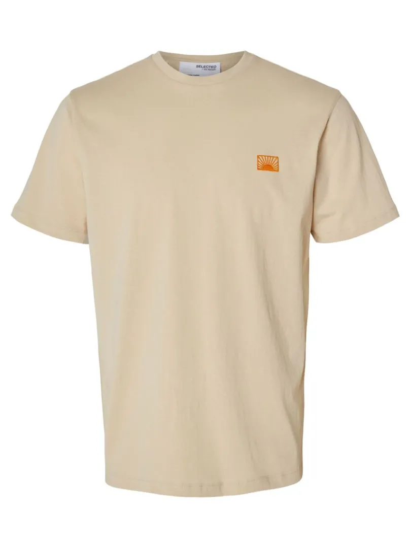 broderet_tshirt_5-1.webp T-shirts>SELECTED BRODERET T-SHIRT Beige