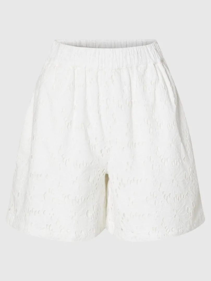 broderie_anglaise_shorts_0.webp Shorts>SELECTED BRODERIE ANGLAISE SHORTS White