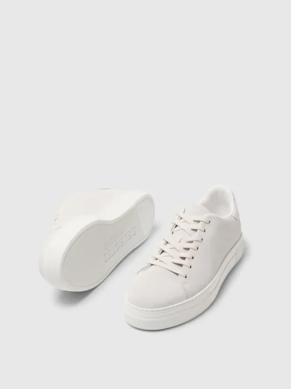 Sko>SELECTED CHUNKY RUSKIND SNEAKERS White