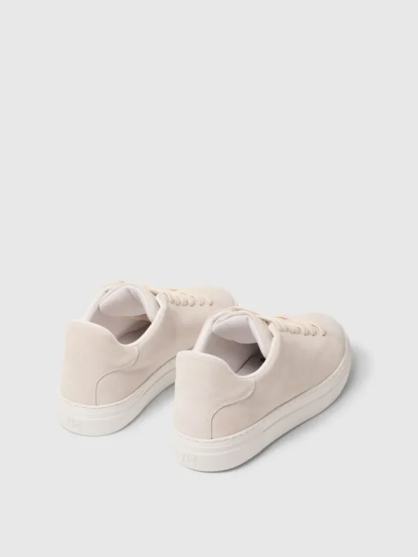 Sko>SELECTED CHUNKY RUSKINDS- SNEAKERS White