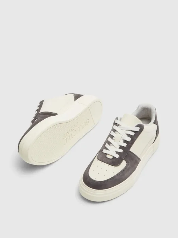 Sko>SELECTED CHUNKY SNEAKERS Grey