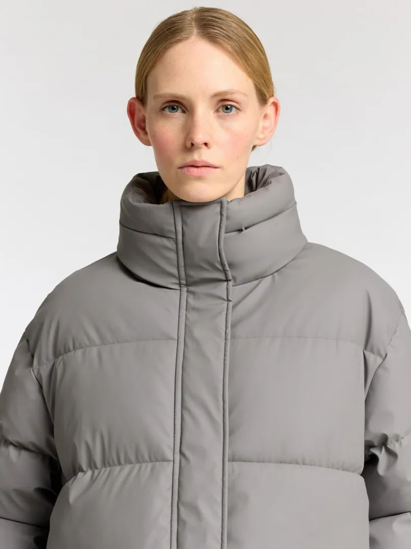 coated_dynejakke_3-1.webp Overtøj>SELECTED COATED DYNEJAKKE Grey